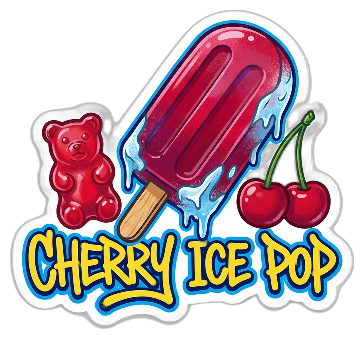 Cherry Ice Pop 50mg Gummy