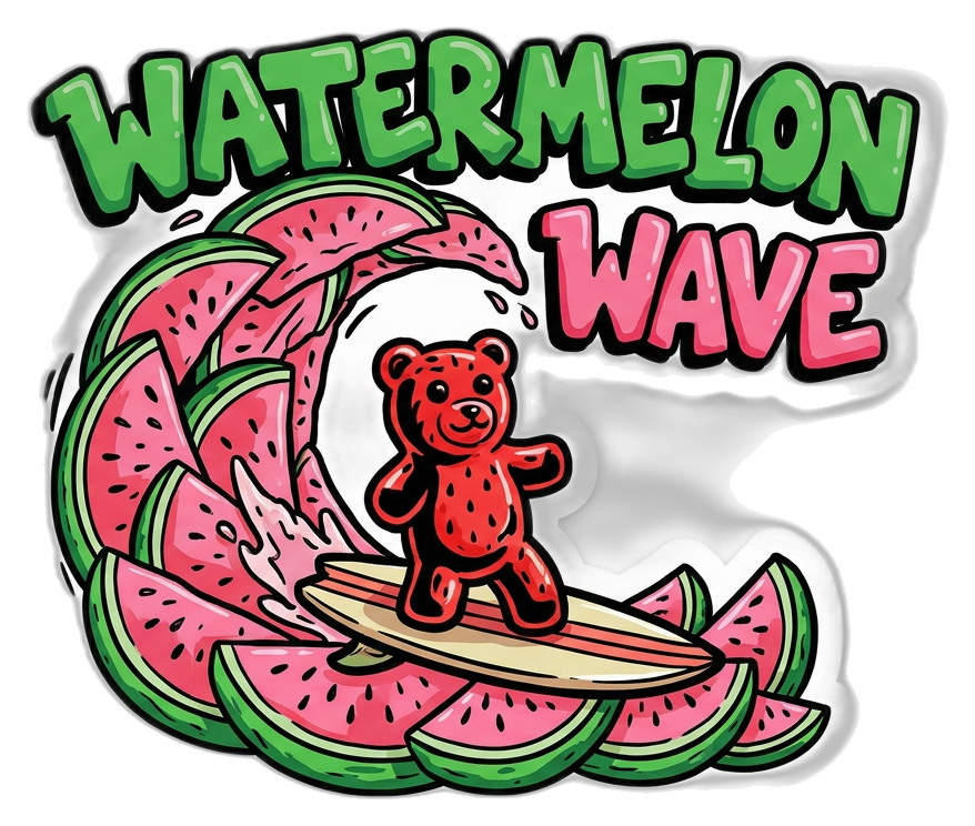 Watermelon Wave 50mg Gummy